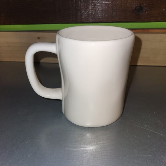Rae Dunn Artisan Collection "BAE" White Ceramic Mug Dishwasher & Microwave Safe - Picture 2 of 4